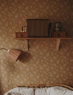 Tapete Patricia Beigerotgrau -Wallpaper From The 70s Geschäft Patricia C 452027 2880x1440