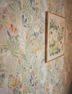 Tapete Pavonia Hellelfenbein -Wallpaper From The 70s Geschäft Pavonia O 485153 2880x1440