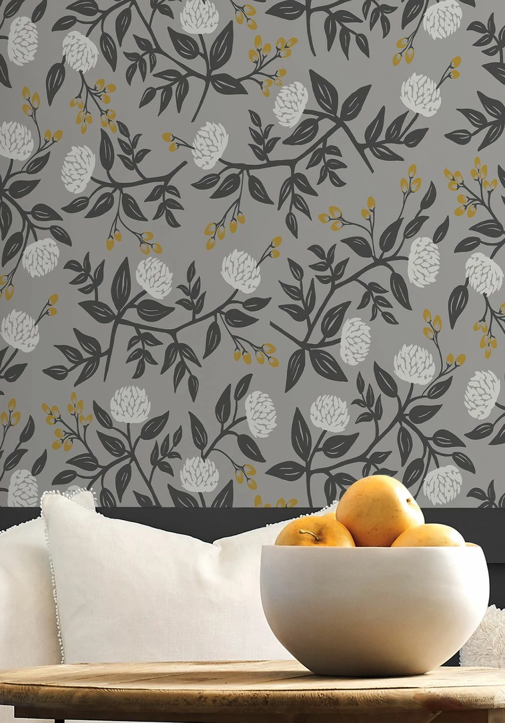 Tapete Peonies Hellgrau 3 Tapete Peonies Hellgrau