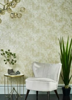 Tapete Plaster Effect Gold Schimmer -Wallpaper From The 70s Geschäft Plaster Effect B 610491 2880x1440
