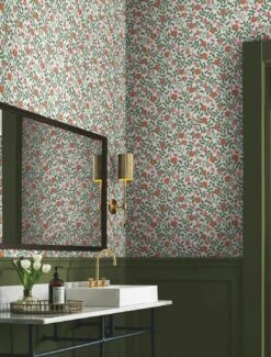 Selbstklebende Tapete Primrose Field Weiss -Wallpaper From The 70s Geschäft Primrose Field 790673 2880x1440