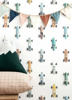 Tapete Race Car 02 Weiss -Wallpaper From The 70s Geschäft Race Car 02 B 310212 2880x1440