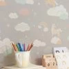 Tapete Rainbow Treasures Moosgrau -Wallpaper From The 70s Geschäft Rainbow treasures A 389301 2880x1440