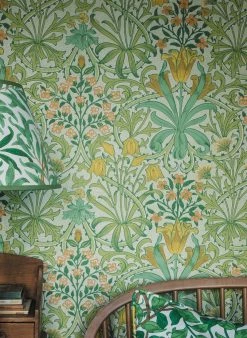 Tapete Rebecca Pastellgelb -Wallpaper From The 70s Geschäft Rebecca A 463122 2880x1440