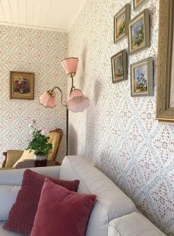 Tapete Rosalie Rubinrot -Wallpaper From The 70s Geschäft Rosalie K 451121 2880x1440