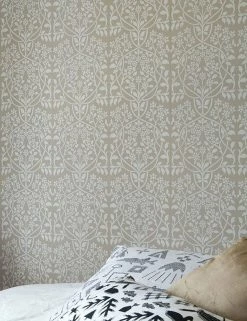 Tapete Rosmery Grau -Wallpaper From The 70s Geschäft Rosmery A 783032 2880x1440