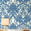 Tapete Royal Artichoke Azurblau -Wallpaper From The 70s Geschäft Royal Artichoke A 790421 2880x1440
