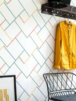 Tapete Sangallo Bunt -Wallpaper From The 70s Geschäft Sangallo B 491201 2880x1440