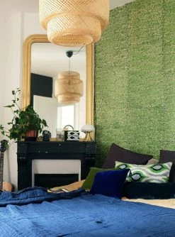 Tapete Sangpo Maigrün -Wallpaper From The 70s Geschäft Sangpo N 325105 2880x1440