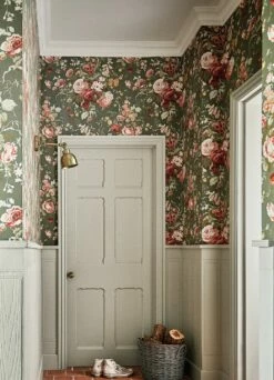 Tapete Sansa Olivgrün -Wallpaper From The 70s Geschäft Sansa A 462951 2880x1440