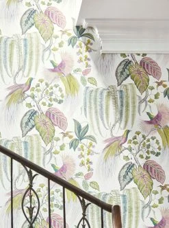 Tapete Savuti Rotlila -Wallpaper From The 70s Geschäft Savuti B 462661 2880x1440