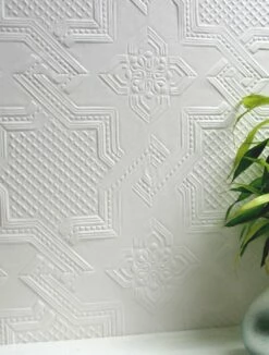 Tapete Seymour Weiss -Wallpaper From The 70s Geschäft Seymour A 591071 2880x1440