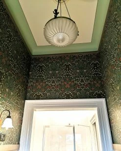 Tapete Sharon Grüntöne -Wallpaper From The 70s Geschäft Sharon E 462491 2880x1440