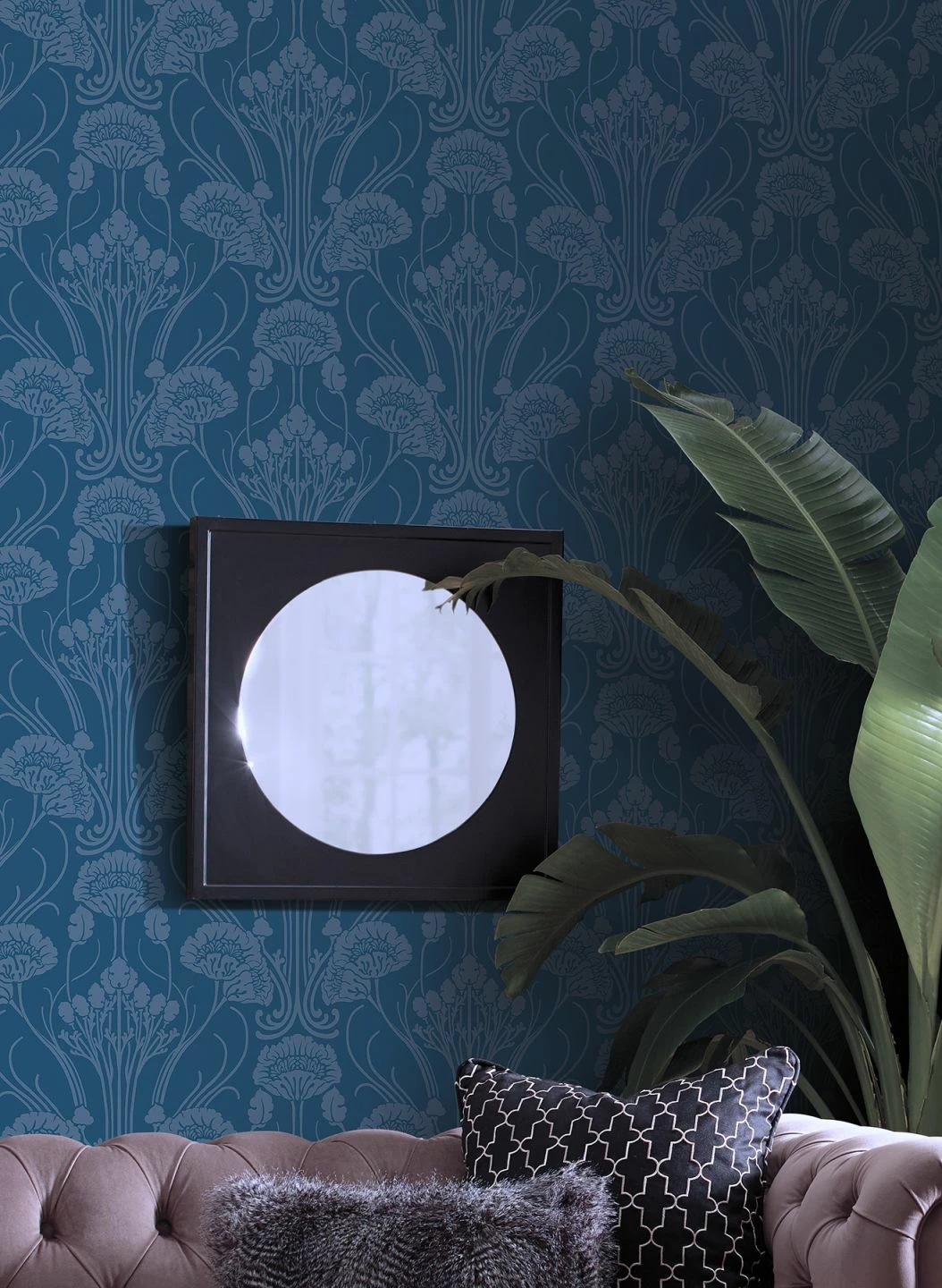 Tapete Sibia Dunkelblau 5 Tapete Sibia Dunkelblau – Bild 3