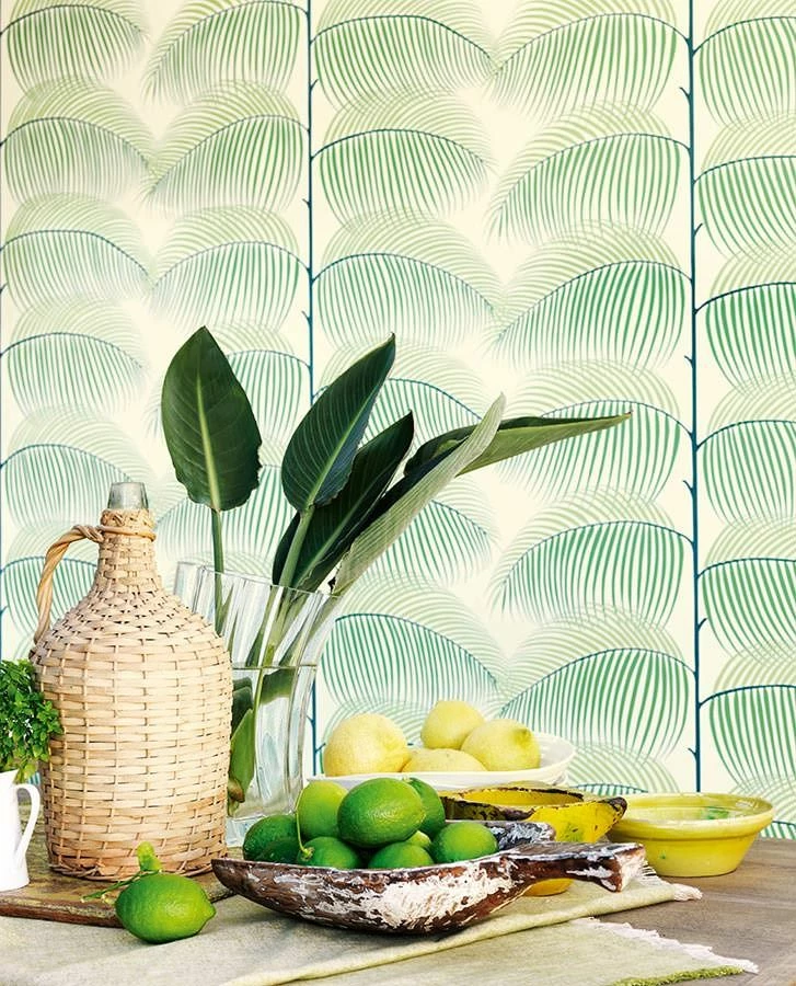 Tapete Silvana Smaragdgrün 3 Tapete Silvana Smaragdgrün