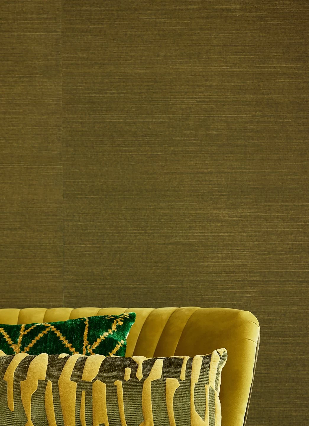 Tapete Sisal On Roll 04 Olivgrün 3 Tapete Sisal On Roll 04 Olivgrün