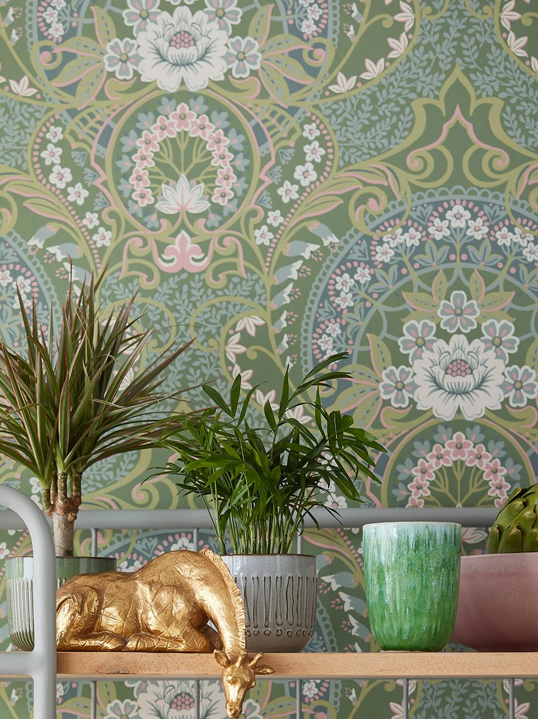 Tapete Sofia Grün 3 Tapete Sofia Grün