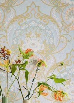 Tapete Sofia Hellblau 9 Tapete Sofia Hellblau -Wallpaper From The 70s Geschäft Sofia A 822065 2880x1440