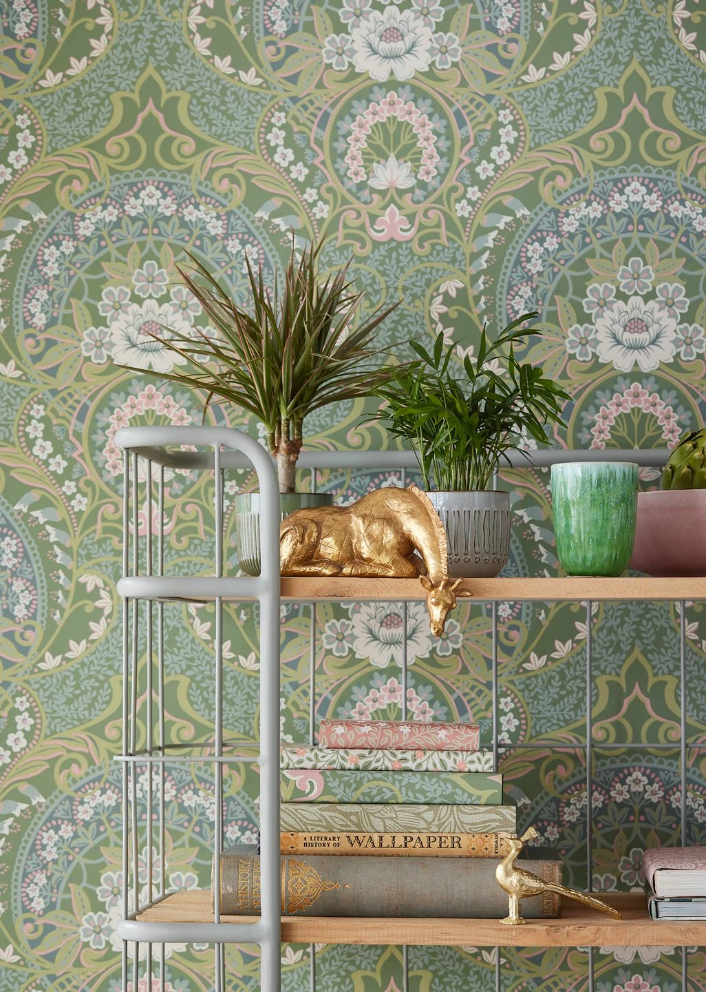 Tapete Sofia Grün 6 Tapete Sofia Grün – Bild 4