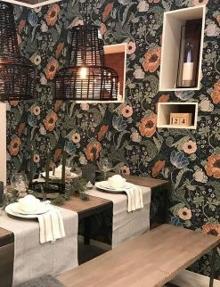 Tapete Soria Anthrazit -Wallpaper From The 70s Geschäft Soria B 485001 2880x1440