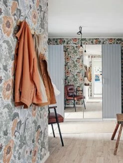 Tapete Soria Hellmoosgrau 16 Tapete Soria Hellmoosgrau -Wallpaper From The 70s Geschäft Soria E 485003 2880x1440