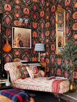 Wandbild Soul Sacrifice Lachsrot -Wallpaper From The 70s Geschäft Soul Sacrifice E 725241 2880x1440