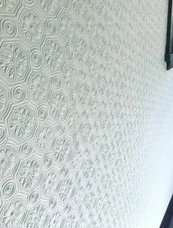 Tapete Spencer Weiss -Wallpaper From The 70s Geschäft Spencer B 591081 2880x1440