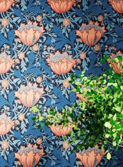 Tapete St Sabastian Blautöne -Wallpaper From The 70s Geschäft St Sabastian C 463161 2880x1440