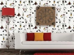 Tapete Strongman Ockergelb -Wallpaper From The 70s Geschäft Strongman A 355161 2880x1440