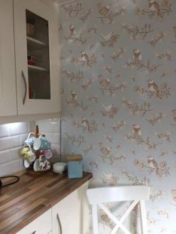 Tapete Sugar Tree Rehbraun -Wallpaper From The 70s Geschäft Sugar Tree K 389071 2880x1440