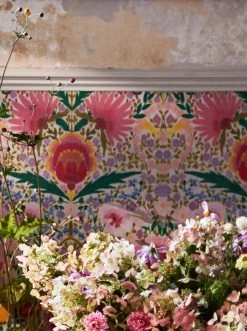 Wandbild Susie Q Grauweiss -Wallpaper From The 70s Geschäft Susie Q A 725262 2880x1440