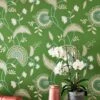 Tapete Suzanne Grasgrün -Wallpaper From The 70s Geschäft Suzanne A 462821 2880x1440