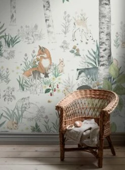 Wandbild Sweet Forest Grüntöne