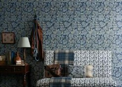 Tapete Tamara Blau -Wallpaper From The 70s Geschäft Tamara A 461771 2880x1440