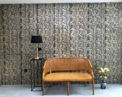 Tapete Tenpe Anthrazitgrau -Wallpaper From The 70s Geschäft Tenpe O 325106 2880x1440