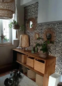 Tapete Tenpe Anthrazitgrau -Wallpaper From The 70s Geschäft Tenpe S 325106 2880x1440