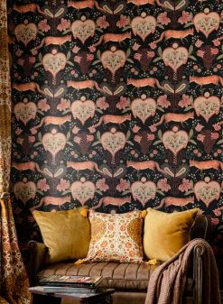 Wandbild The Vixen Schwarz 7 Wandbild The Vixen Schwarz -Wallpaper From The 70s Geschäft The Vixen B 725111 2880x1440