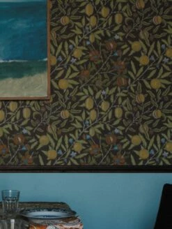 Tapete Therese Braun -Wallpaper From The 70s Geschäft Therese B 463131 2880x1440