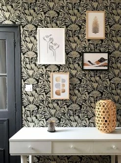 Tapete Tiberia Perlbeige -Wallpaper From The 70s Geschäft Tiberia P 821361 2880x1440