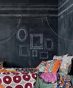 Tapete Tinta Lousa Wallpaper Anthrazit