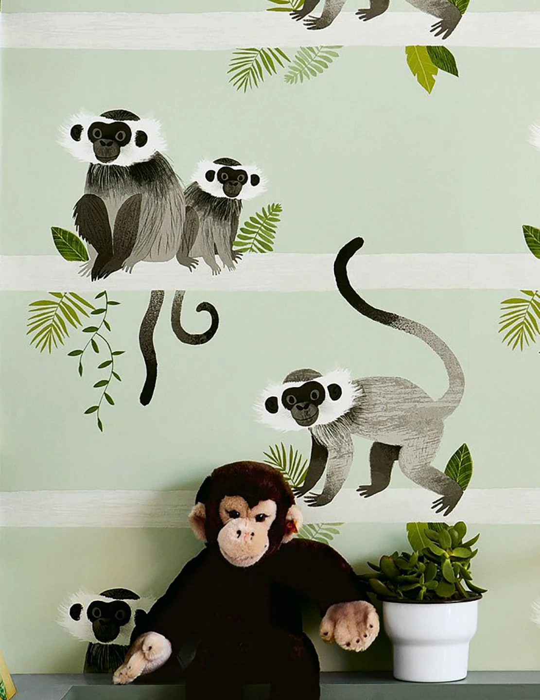 Tapete Trixi Grüntöne 3 Tapete Trixi Grüntöne