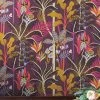 Tapete Tropical Dream Violett -Wallpaper From The 70s Geschäft Tropical Dream A 626063 2880x1440
