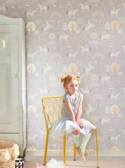 Tapete True Unicorns Grau -Wallpaper From The 70s Geschäft True Unicorns A 389184 2880x1440