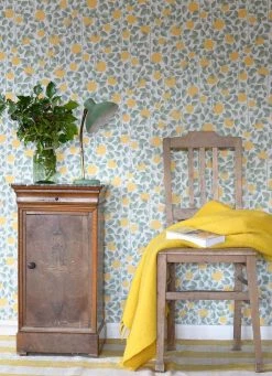 Tapete Valentina Sonnengelb -Wallpaper From The 70s Geschäft Valentina O 783121 2880x1440