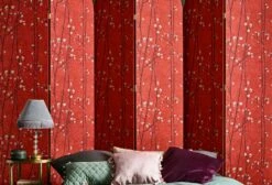 Tapete VanGogh Branches Rot -Wallpaper From The 70s Geschäft VanGogh Branches B 451461 2880x1440