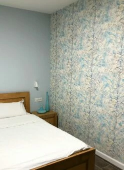 Tapete VanGogh Tree Pastelltürkis -Wallpaper From The 70s Geschäft VanGogh Tree K 450411 2880x1440