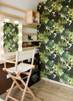 Tapete Venaria Farngrün -Wallpaper From The 70s Geschäft Venaria K 625063 2880x1440