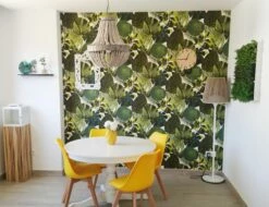 Tapete Venaria Farngrün -Wallpaper From The 70s Geschäft Venaria L 625063 2880x1440