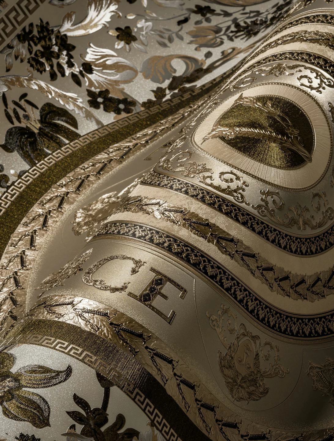 Versace Tapete Venus Brauntöne 6 Versace Tapete Venus Brauntöne – Bild 4