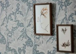 Tapete Wallflower Hellblaugrau -Wallpaper From The 70s Geschäft Wallflower C 463261 2880x1440